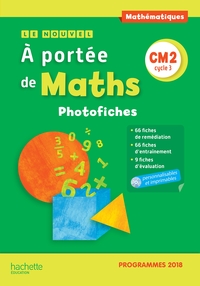 Le nouvel A portée de Maths CM2, Photofiches + CD-Rom