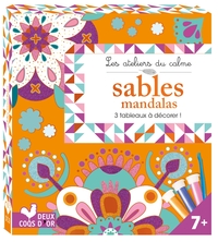 SABLES MANDALAS - MINI BOITE AVEC ACCESSOIRES