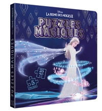 LA REINE DES NEIGES 2 - PUZZLES MAGIQUES - 5 PUZZLES 25 PIECES - DISNEY