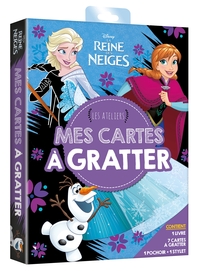 LA REINE DES NEIGES - POCHETTE LES ATELIERS - MES CARTES A GRATTER - DISNEY