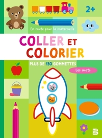 ERPM : Coller et colorier : Les mots 2+