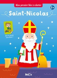 MON PREMIER BLOC A COLORIER : SAINT-NICOLAS