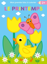 LE PRINTEMPS - BLOC A COLORIER