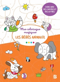 COLORIAGES MAGIQUES - BEBES ANIMAUX 4+