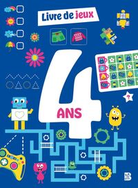 Le livre de jeux : 4 ans