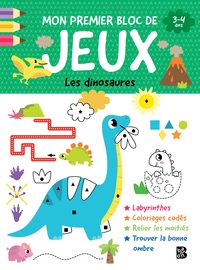 Mon premier bloc de jeux - Les dinosaures