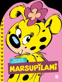 Mes premières gommettes : Bonjour, Marsupilami (rose)