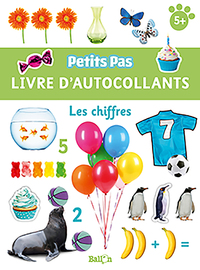 LES CHIFFRES (LIVRE AVEC AUTOCOLLANTS 5+)