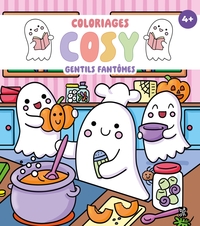 Coloriages cosy - Gentils fantômes