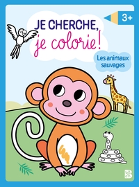 Je cherche, je colorie - Les animaux sauvages