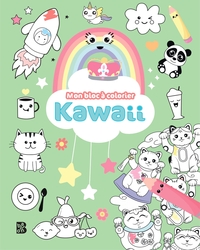 KAWAII BLOC A COLORIER