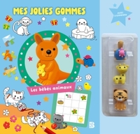 Mes jolies gommes - Les bébés animaux