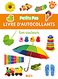 LES COULEURS (LIVRE AVEC AUTOCOLLANTS 3+)