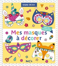 MES MASQUES A DECORER - JAUNE