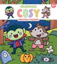 Coloriages cosy - Monstres mignons