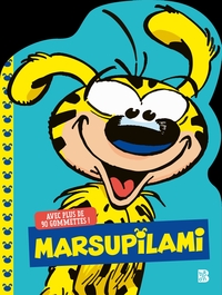 Mes premières gommettes : Bonjour, Marsupilami (bleu)