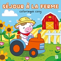 Coloriages cosy - Séjour à la ferme