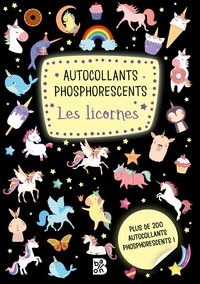 AUTOCOLLANTS PHOSPHORESCENTS - LES LICORNES