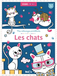 COLORIAGES SCINTILLANTS - LES CHATS