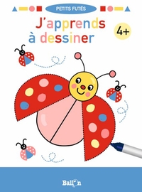 LES P'TITS FUTES (WIPE AND CLEAN) - J'APPRENDS A DESSINER 4+