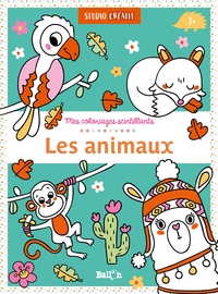 COLORIAGES SCINTILLANTS - LES ANIMAUX