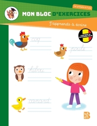 Mon bloc d'exercices J'apprends à écrire 6-7 ans