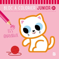 BLOC A COLORIER JUNIOR 2+ LES ANIMAUX