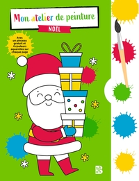 MON NOEL MAGIQUE, LIVRE AVEC PINCEAU