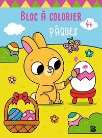 PAQUES - BLOC A COLORIER