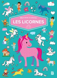 Mon livre à colorier - Les licornes