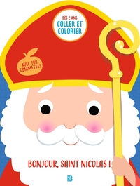 MES PREMIERES GOMMETTES - BONJOUR SAINT NICOLAS