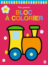 MON PREMIER BLOC A COLORIER - TRAIN