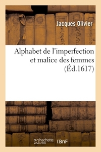 Alphabet de l'imperfection et malice des femmes
