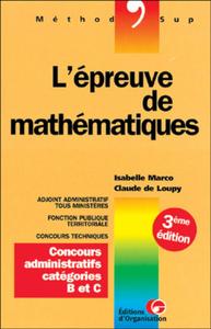 EPREUVE DE MATHEMATIQUES