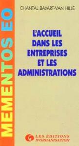 L'ACCUEIL DANS LES ENTREPRISES ET LES ADMINISTRATIONS
