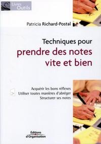 Techniques pour prendre des notes vite et bien