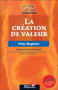 La création de valeur