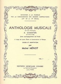 ANTHOLOGIE MUSICALE VOL1 (25 AIRS CLASSIQUES) --- FORMATION MUSICALE