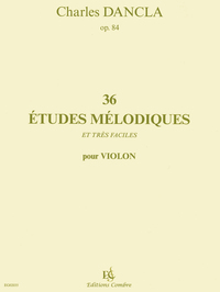 ETUDES MELODIQUES (36) OP.84 --- VIOLON