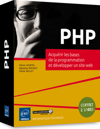 PHP - Coffret de 2 livres : Acquérir les bases de la programmation et développer un site web