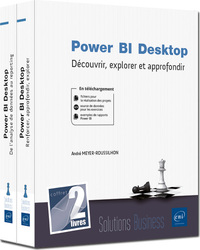 Power BI Desktop - Coffret de 2 livres : Découvrir, explorer et approfondir