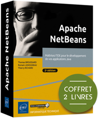 ApApache NetBeans - Coffret de 2 livres - Maîtrisez l'IDE pour le développement de vos ache NetBeans