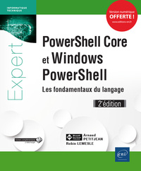 PowerShell Core et Windows PowerShell - Les fondamentaux du langage (2e édition)