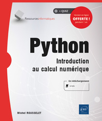 Python - Introduction au calcul numérique