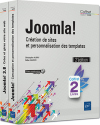 Joomla! - Coffret de 2 livres : Création de sites et personnalisation des templates (2e édition)