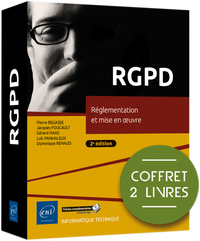 RGPD - COFFRET DE 2 LIVRES : REGLEMENTATION ET MISE EN OEUVRE (2E EDITION)