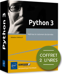 Python 3 - Coffret de 2 livres : Maîtrisez le traitement de données