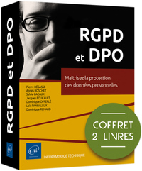 RGPD ET DPO - COFFRET DE 2 LIVRES : MAITRISEZ LA PROTECTION DES DONNEES PERSONNELLES