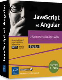 JavaScript et Angular - Coffret de 2 livres : Développez vos pages Web (2e édition)