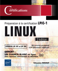 LINUX - Préparation à la certification LPIC-1 (examens LPI 101 et LPI 102) - 5e édition